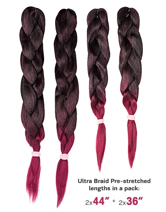 X-Pression Collection - Ultra Braid - Pre-Stretched