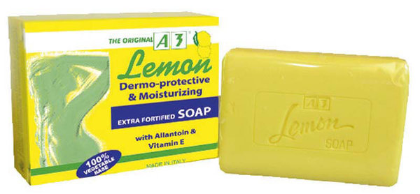 A3 Lemon Dermo-reinigende Seife mit antibakterieller Wirkung 100g