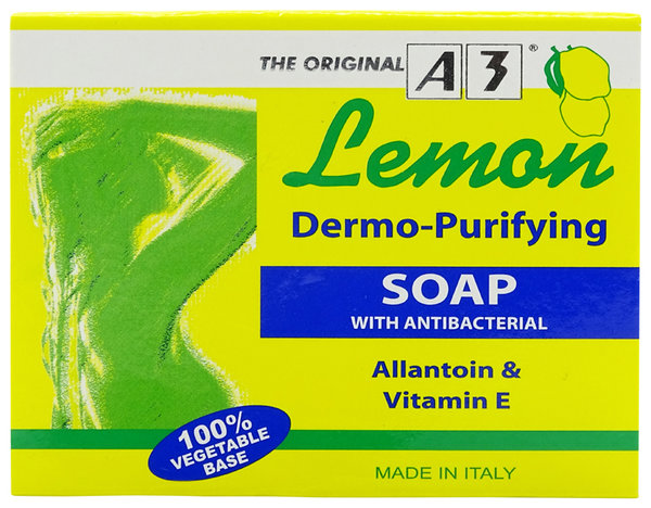 A3 Lemon Dermo-Protective & Moisturizing Soap 100g