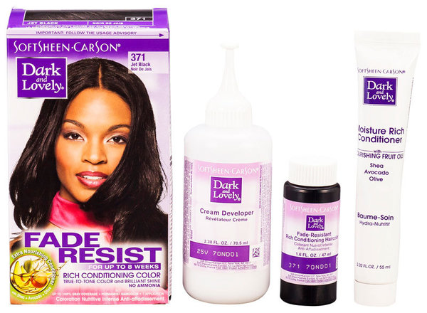 Dark & Lovely - Fade Resist - Rich Conditioning Color - Jet Black 371