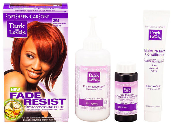 Dark & Lovely - Fade Resist - Rich Conditioning Color - Vivacious Red 394