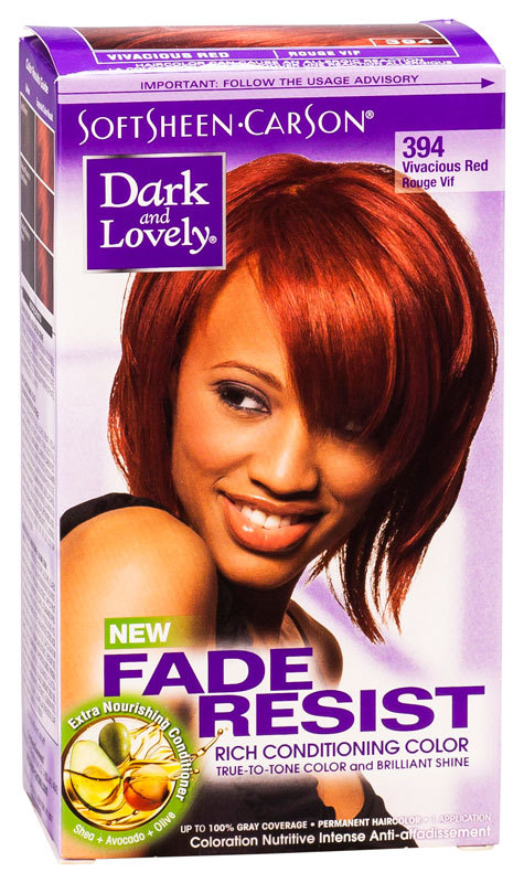 Dark & Lovely - Fade Resist - Rich Conditioning Color - Vivacious Red 394