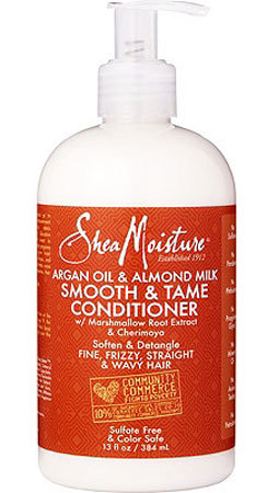Shea Moisture - Argan Oil & Almond Milk - Smooth & Tame Conditioner - 384ml