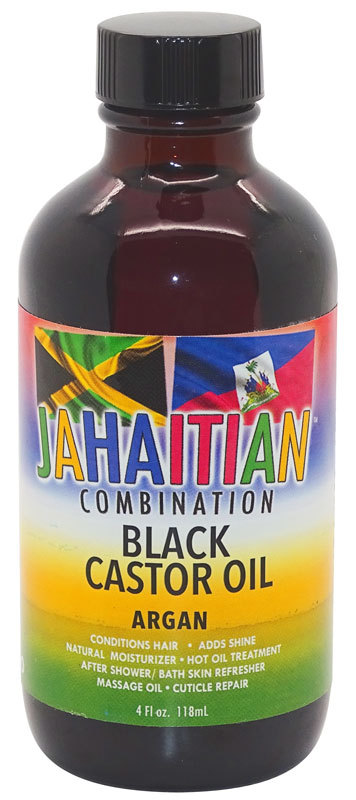 Jahaitian Combination - Black Castor Oil - Argan - 118ml