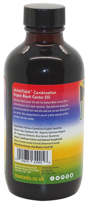 Jahaitian Combination - Black Castor Oil - Argan - Inhalt: 118ml