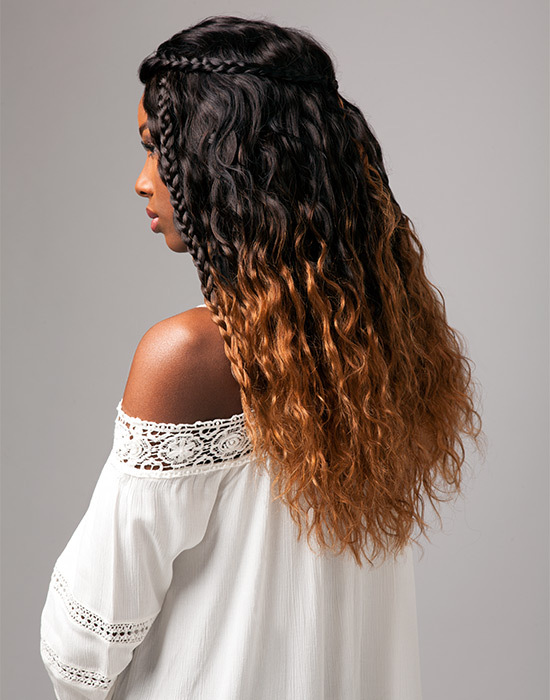 Sensationnel - Bare & Natural Virgin Remi Bundles - Brazilian Natural Wavy - 100% Human Hair