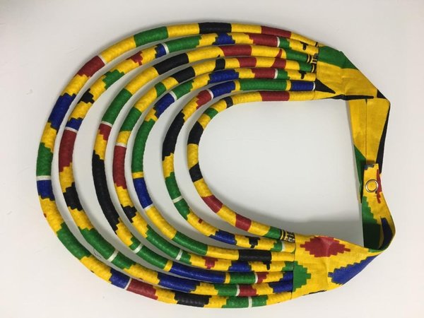 Halskette - Wounding - aus afrikanischem Stoff
