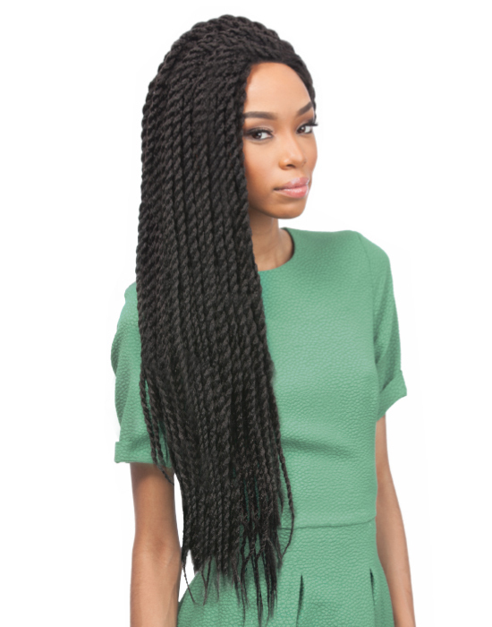 X-Pression Collection - Crochet Braid - Senegalese Twist Large 24" - Farbe: 30