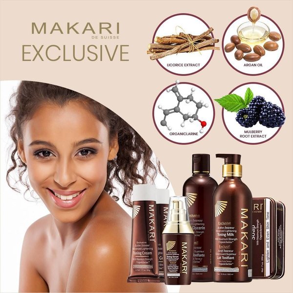 Makari - Exclusive Active Intense - Toning Serum - Inhalt: 50ml