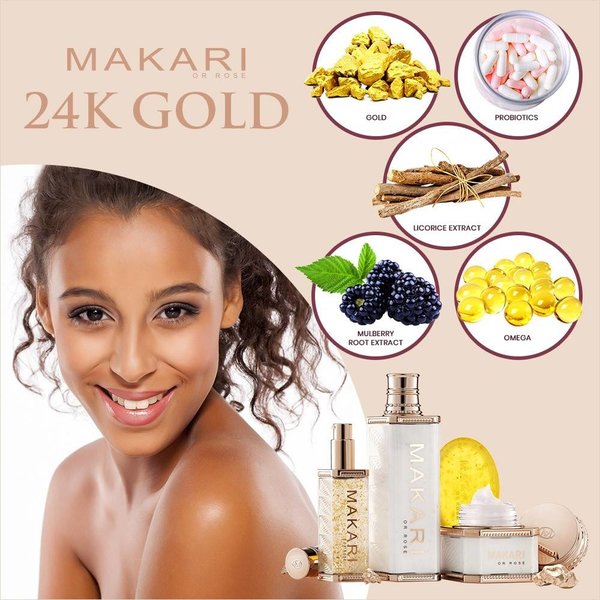Makari - Hautpflege 24K Gold